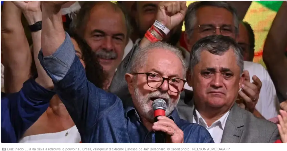 Élection au Brésil : Après le père, Lula tacle le fils Bolsonaro