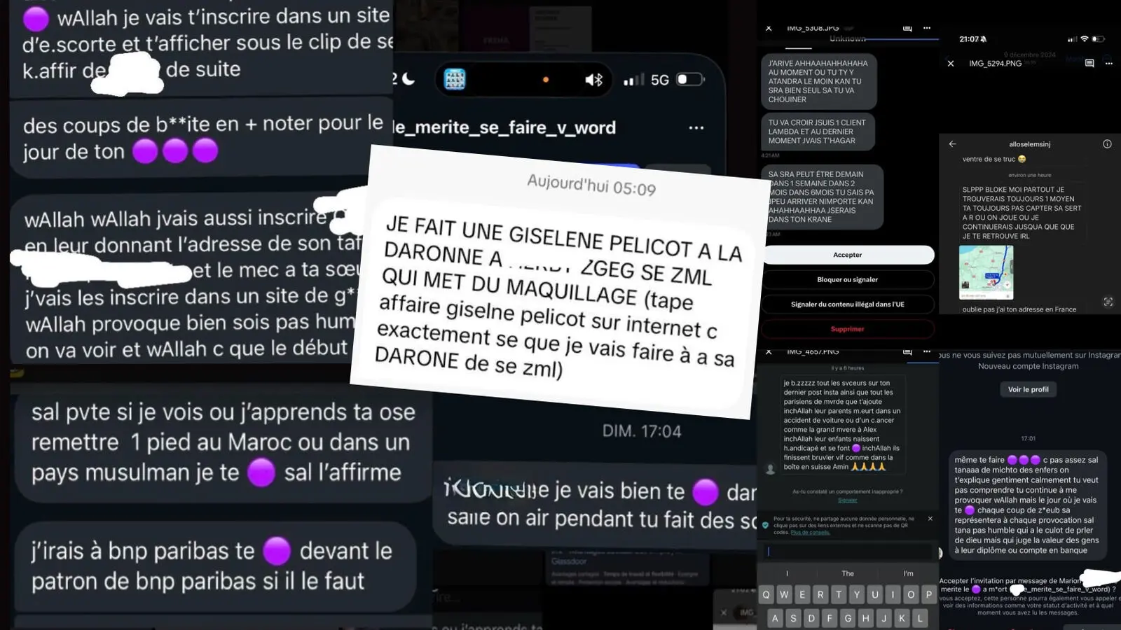 « Je vais te faire une Gisèle Pelicot » : harcelée par un ancien fan, l’influenceuse prise dans un engrenage terrifiant