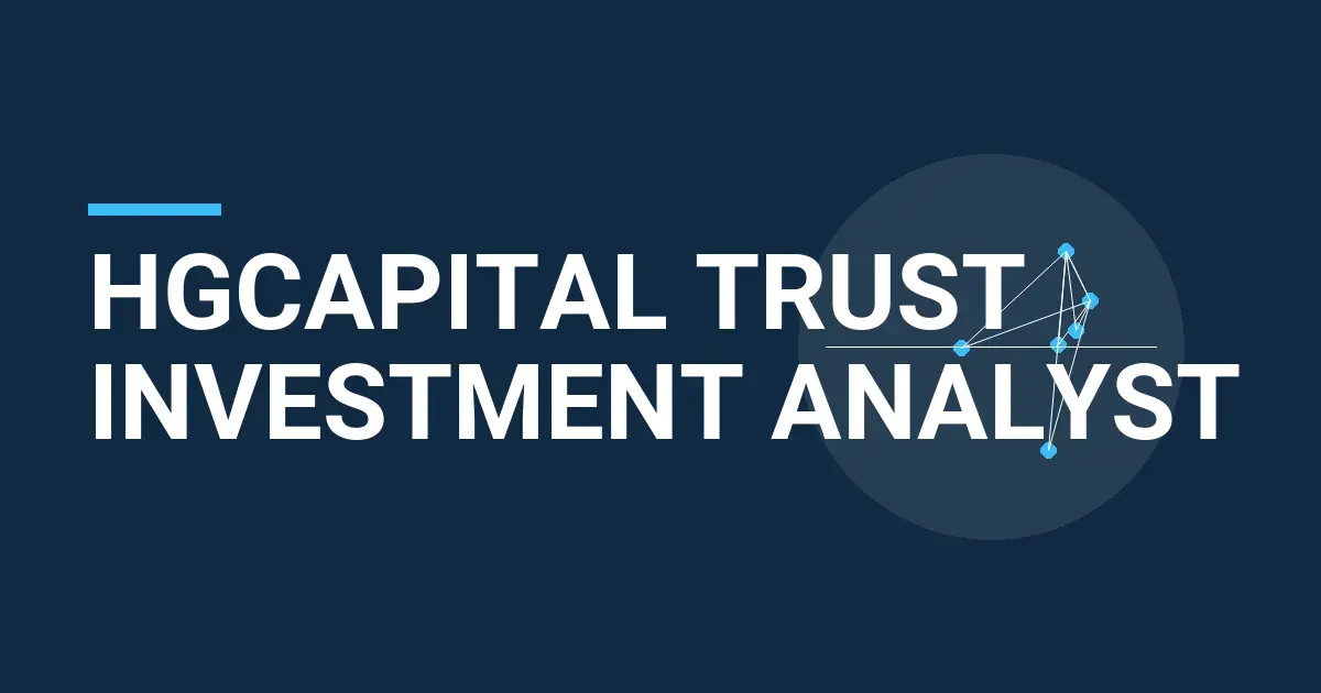 HgCapital Trust Investment Analyst
