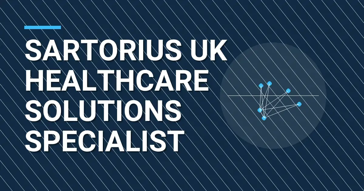 Sartorius UK Healthcare Solutions Specialist